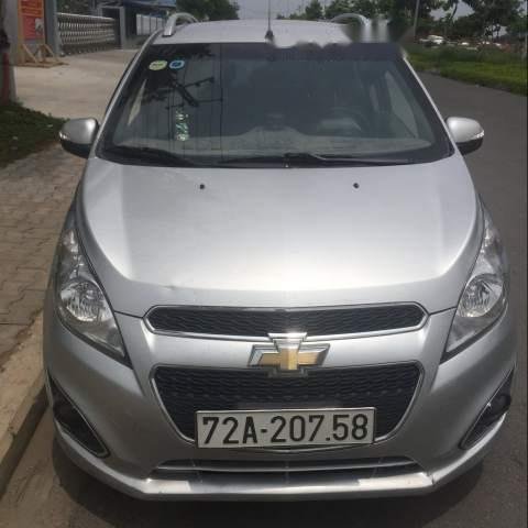 Bán Chevrolet Spark 2017, màu bạc, nhập khẩu  0