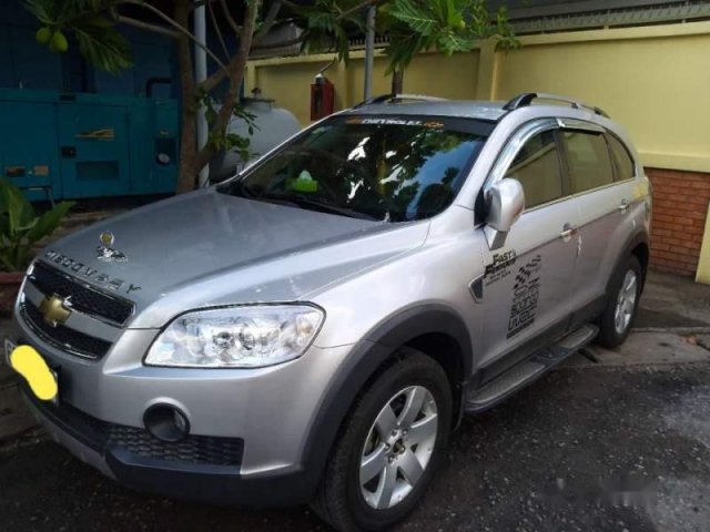 Bán Chevrolet Captiva đời 2007, màu bạc, nhập khẩu