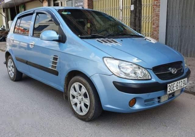 Bán Hyundai Getz 1.1MT đời 2010, màu xanh lam, nhập khẩu 