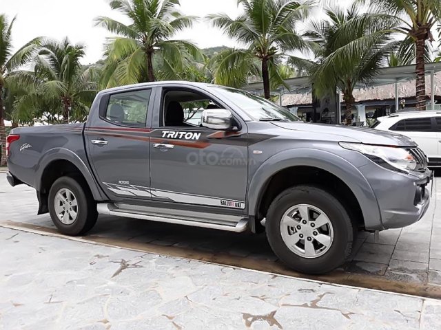 Bán xe Mitsubishi Triton XLS sản xuất năm 2018, màu xám, nhập khẩu chính chủ0