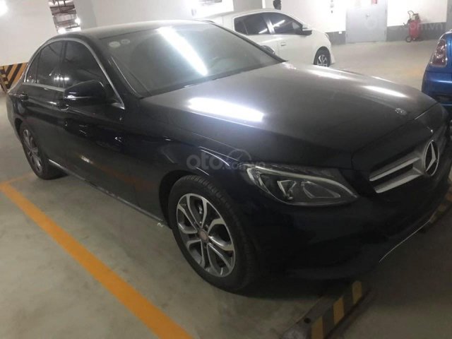 Bán ô tô Mercedes C200 2017, màu xanh cavansite0