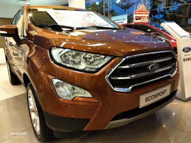 Ford EcoSport mới - tặng BHVC+ PK: Film 3M, camera, sàn, DVD, vè che mưa, đủ màu, giá cạnh tranh0