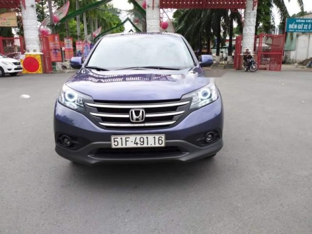 Bán Honda CR V 2014, màu xanh lam, nhập khẩu0