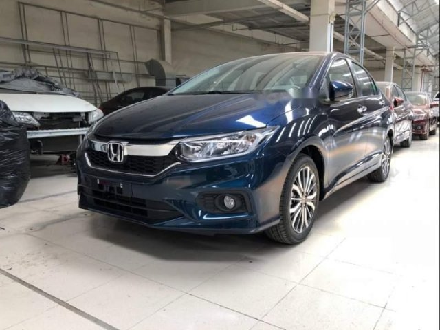 Bán xe Honda City sản xuất 2019, màu xanh lam0