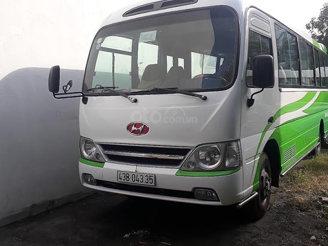 Cần bán gấp Hyundai County sản xuất 2008, màu xanh lam