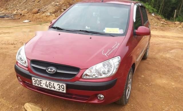 Cần bán gấp Hyundai Getz 2009, màu đỏ, xe nhập