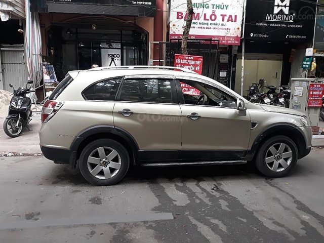 Bán Chevrolet Captiva đời 2007, màu vàng, xe gia đình sử dụng