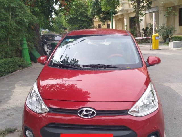 Cần bán Hyundai Grand i10 năm 2016, màu đỏ, xe nhập, giá chỉ 379 triệu0