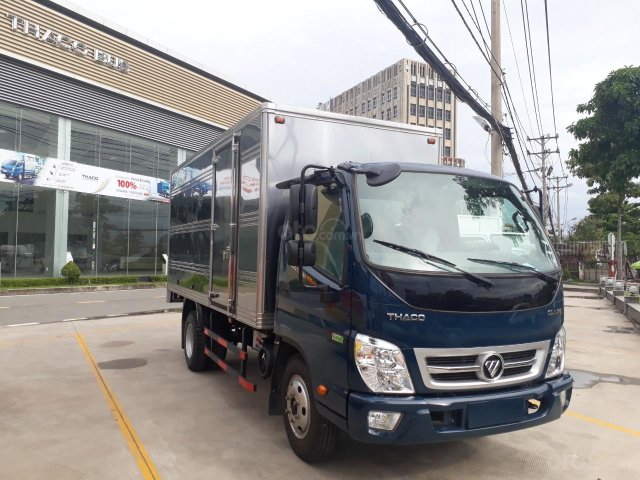 Xe Thaco Ollin 350 E4 đời 2019, màu xanh lam0