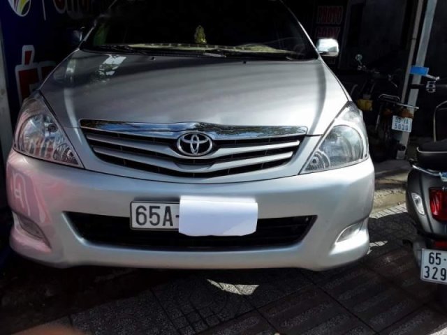 Bán Toyota Innova G đời 2011, màu bạc, nhập khẩu  0