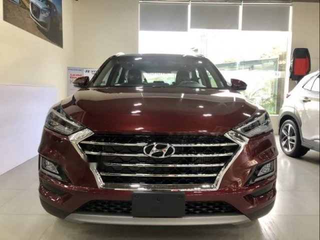 Bán Hyundai Tucson 1.6 Tubor đời 2018, màu đỏ, nhập khẩu  0