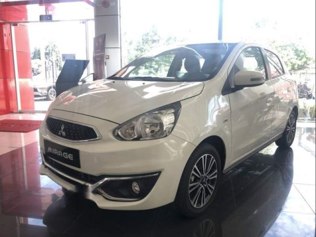 Bán Mitsubishi Mirage CVT ECO đời 2019, màu trắng, nhập khẩu nguyên chiếc