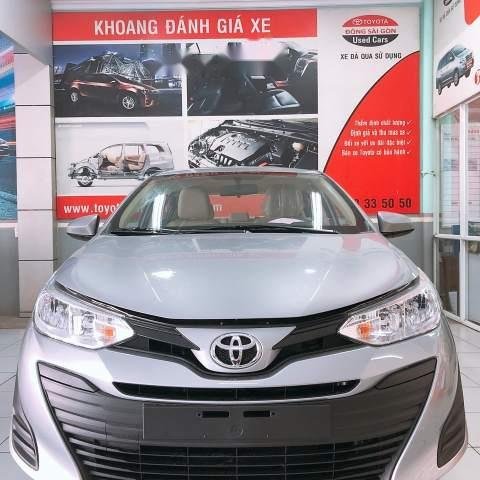 Bán xe Toyota Vios E MT năm sản xuất 2019, màu bạc