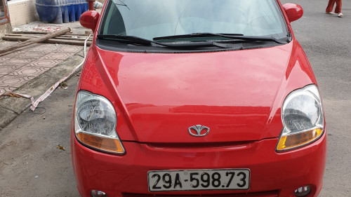 Xe Daewoo Matiz 0.8 AT sản xuất 2008, màu đỏ  0