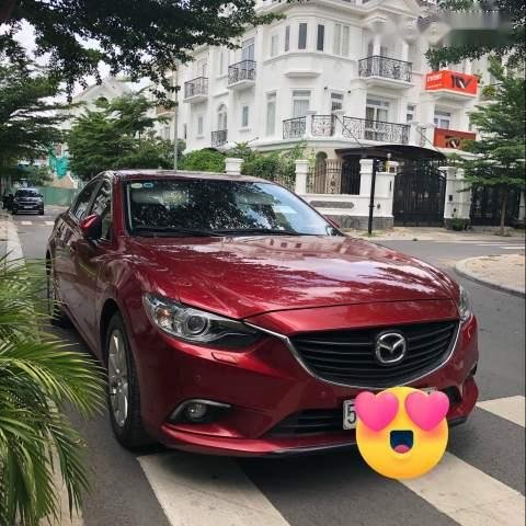 Bán ô tô Mazda 6 AT 2.0 đời 2015, màu đỏ, biển số TP. HCM