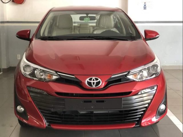 Cần bán xe Toyota Vios E sản xuất 2019, màu đỏ