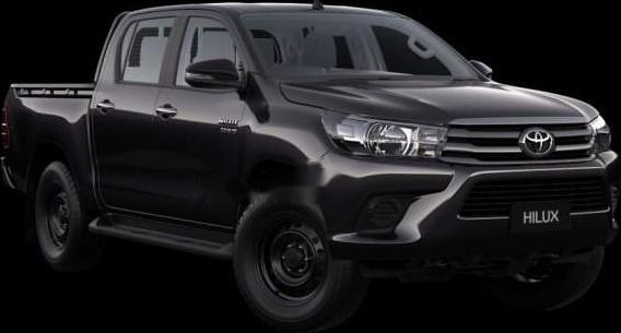 Bán Toyota Hilux MT 2018, màu đen, xe nhập chính chủ, giá tốt