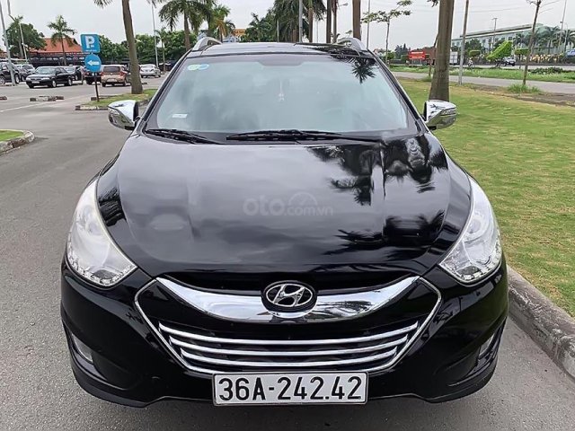 Bán ô tô Hyundai Tucson đời 2010, màu đen, nhập khẩu nguyên chiếc số tự động