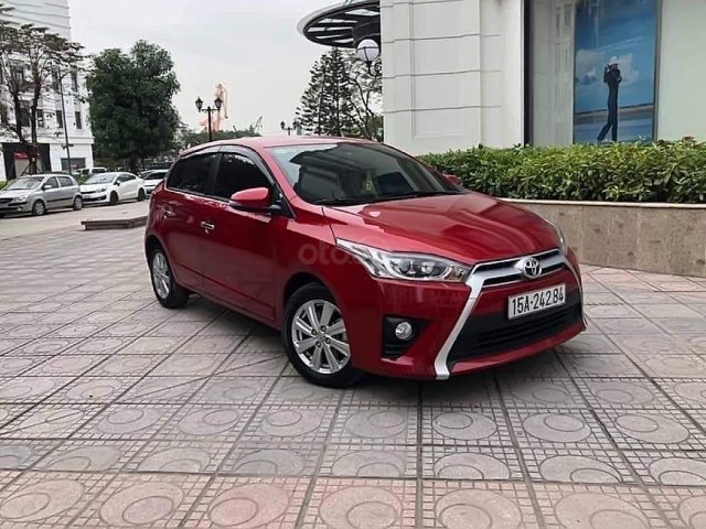 Bán Toyota Yaris 1.3G 2016, màu đỏ, xe nhập, giá chỉ 580 triệu