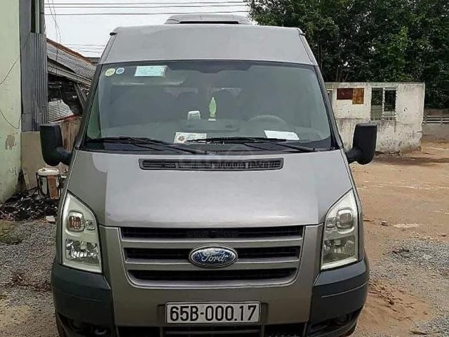 Bán Ford Transit 2.4L năm sản xuất 2010, màu bạc còn mới giá cạnh tranh0