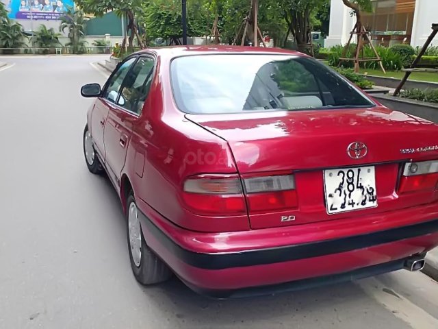 Cần bán xe Toyota Corona GLi 2.0 năm 1995, màu đỏ, nhập khẩu nguyên chiếc số sàn