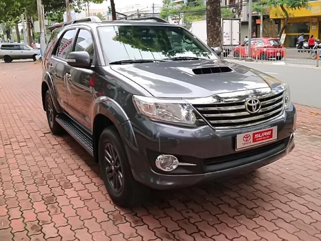 Cần bán lại xe Toyota Fortuner năm sản xuất 2016, màu xám, nhập khẩu 0