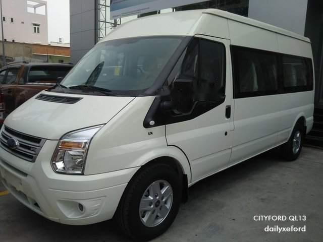 Bán Ford Transit Luxury date 2019 màu trắng, bạc, hồng phấn giao ngay