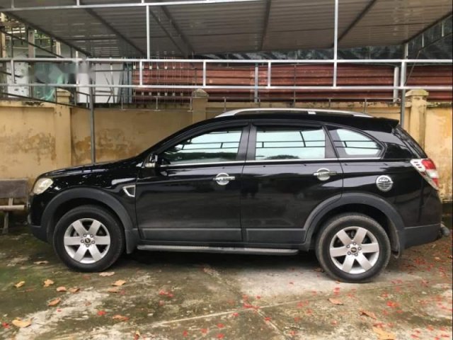 Bán xe Chevrolet Captiva sản xuất 2008, màu đen, nhập khẩu, odo 86000km0