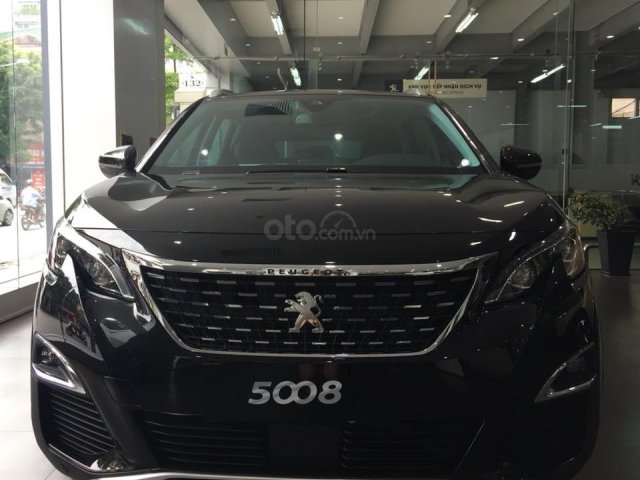 Bán xe Peugeot 5008 đời 2019, màu đen0