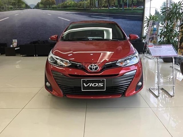 Bán Toyota Vios 1.5G sản xuất 2019, màu đỏ giá cạnh tranh