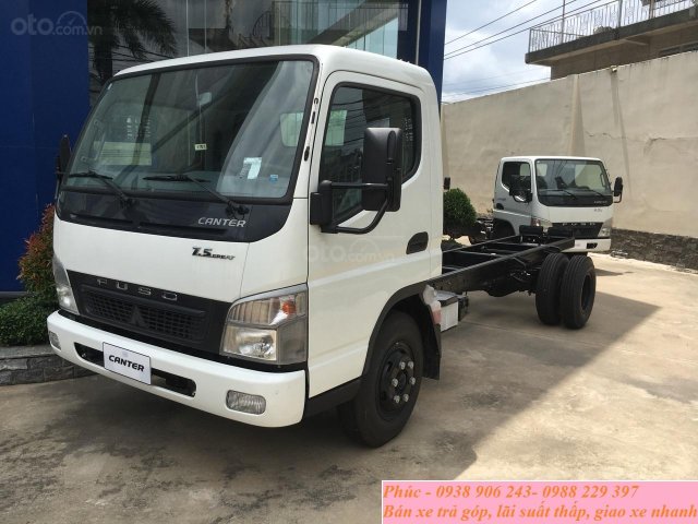 Bán xe tải Mitsubishi Fuso Canter 7.5 ga cơ tải 4.3 tấn thùng dài 5m2, hàng hiếm