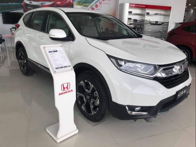 Cần bán xe Honda CR V sản xuất 2019, màu trắng, xe nhập Thái Lan0