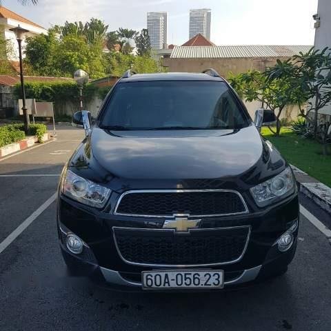 Bán xe Chevrolet Captiva 2012, màu đen, nhập khẩu, xe đẹp 