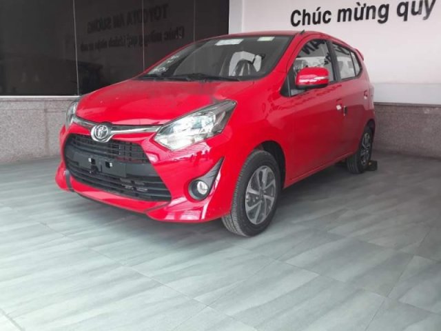 Bán Toyota Wigo 1.2 AT năm sản xuất 2019, màu đỏ, nhập khẩu nguyên chiếc Indonesia