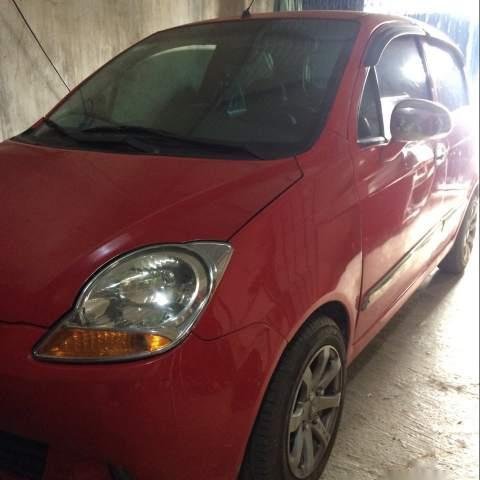 Bán lại xe Chevrolet Spark đời 2009, màu đỏ, giá 118tr0