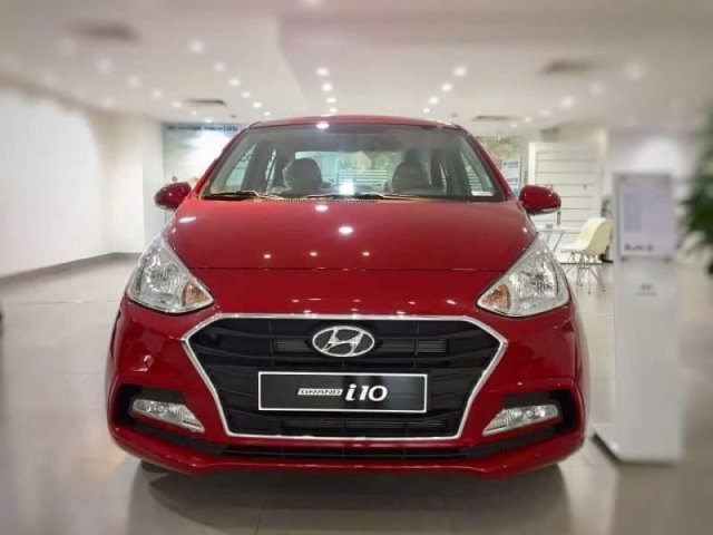 Bán Hyundai Grand i10 2019, màu đỏ, giá 350tr