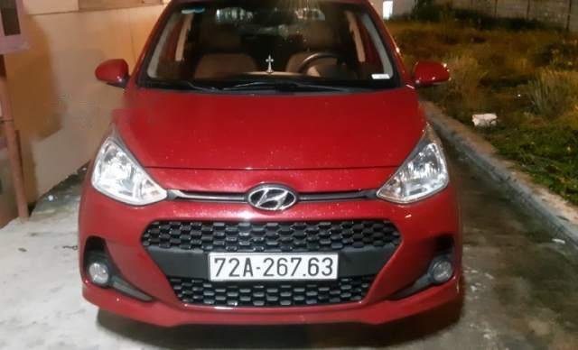 Bán Hyundai Grand i10 đời 2018, màu đỏ như mới, 383tr0