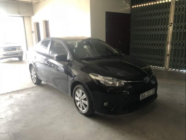 Bán Toyota Vios 2016, màu đen, 455tr0