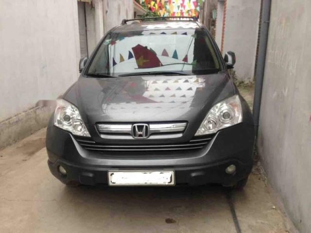 Bán xe Honda CR V đời 2009, màu xám, nhập khẩu xe gia đình, giá 528tr0