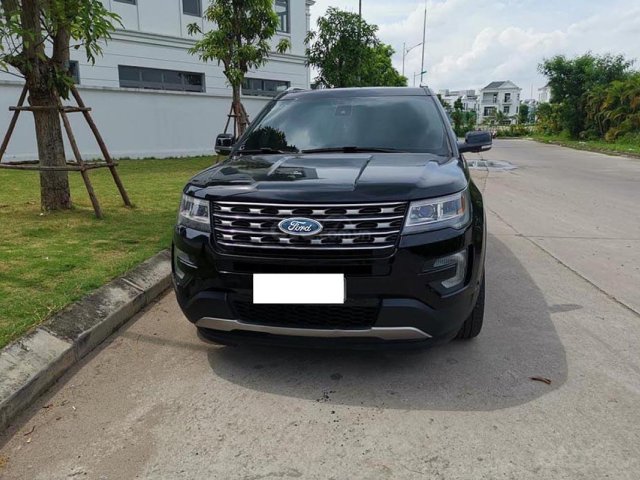 Bán Ford Explorer Limited 2.3L EcoBoost đời 2017, màu đen, xe nhập