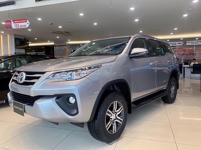 Bán xe Toyota Fortuner 2.4L năm 2019, màu bạc