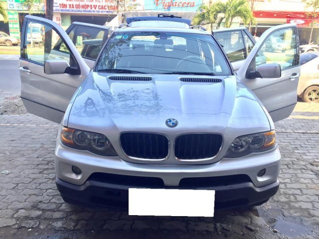 Cần tiền bán siêu phẩm BMW X5, Sx 004, Đk 2007, màu bạc0