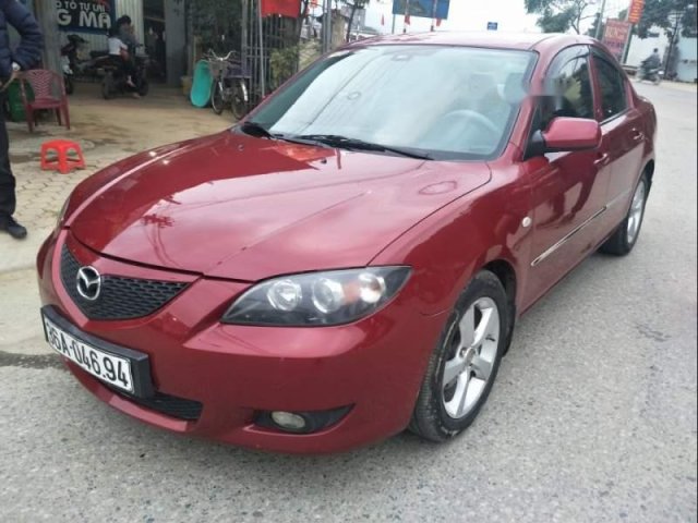 Bán ô tô Mazda 3 1.6 sản xuất năm 2005, màu đỏ0