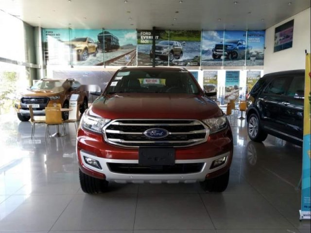 Bán Ford Everest đời 2019, màu đỏ, nhập khẩu  