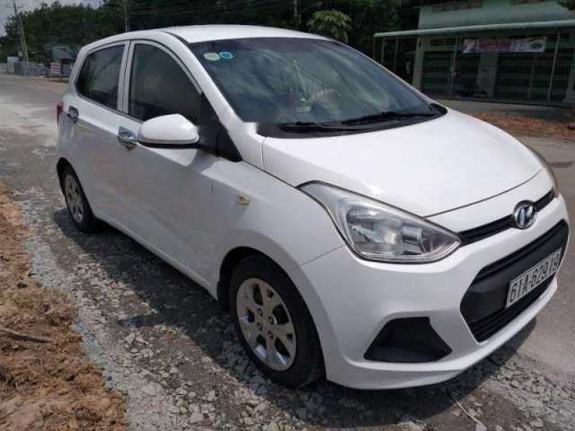 Bán Hyundai Grand i10 đời 2014, màu trắng, nhập khẩu, số sàn 0