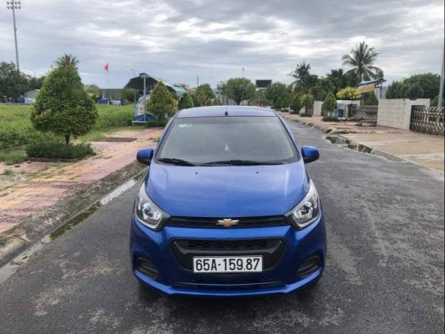 Bán Chevrolet Spark LS năm sản xuất 2018, màu xanh lam 0