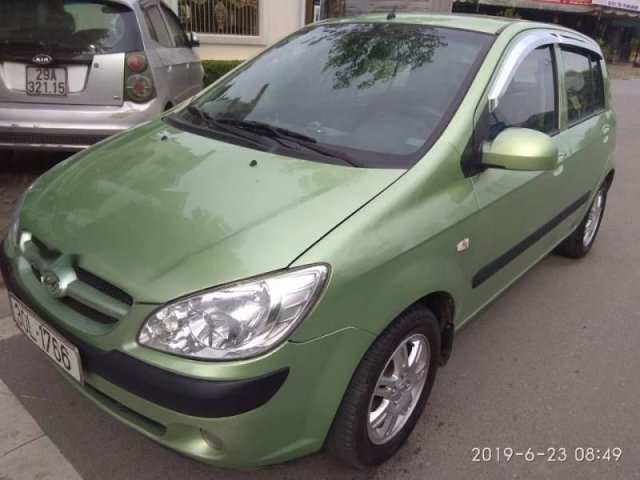 Bán Hyundai Getz sản xuất năm 2008, màu xanh lục, số tự động 