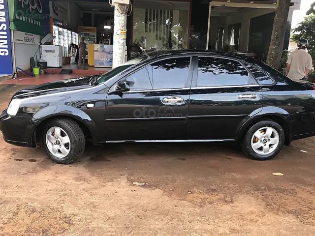 Bán xe Daewoo Lacetti đời 2010, màu đen, giá 195tr