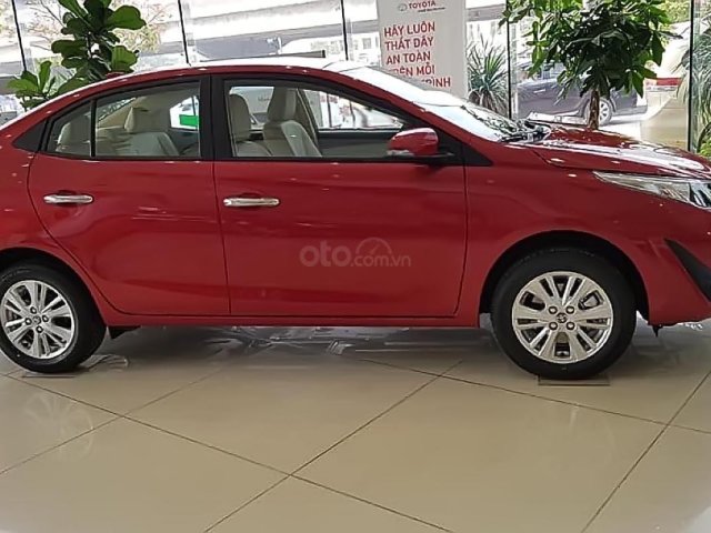 Bán ô tô Toyota Vios 1.5G năm sản xuất 2019, màu đỏ, giá 546tr0