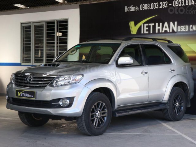 Bán xe Toyota Fortuner G2.5MT đời 2016, màu bạc giá cạnh tranh